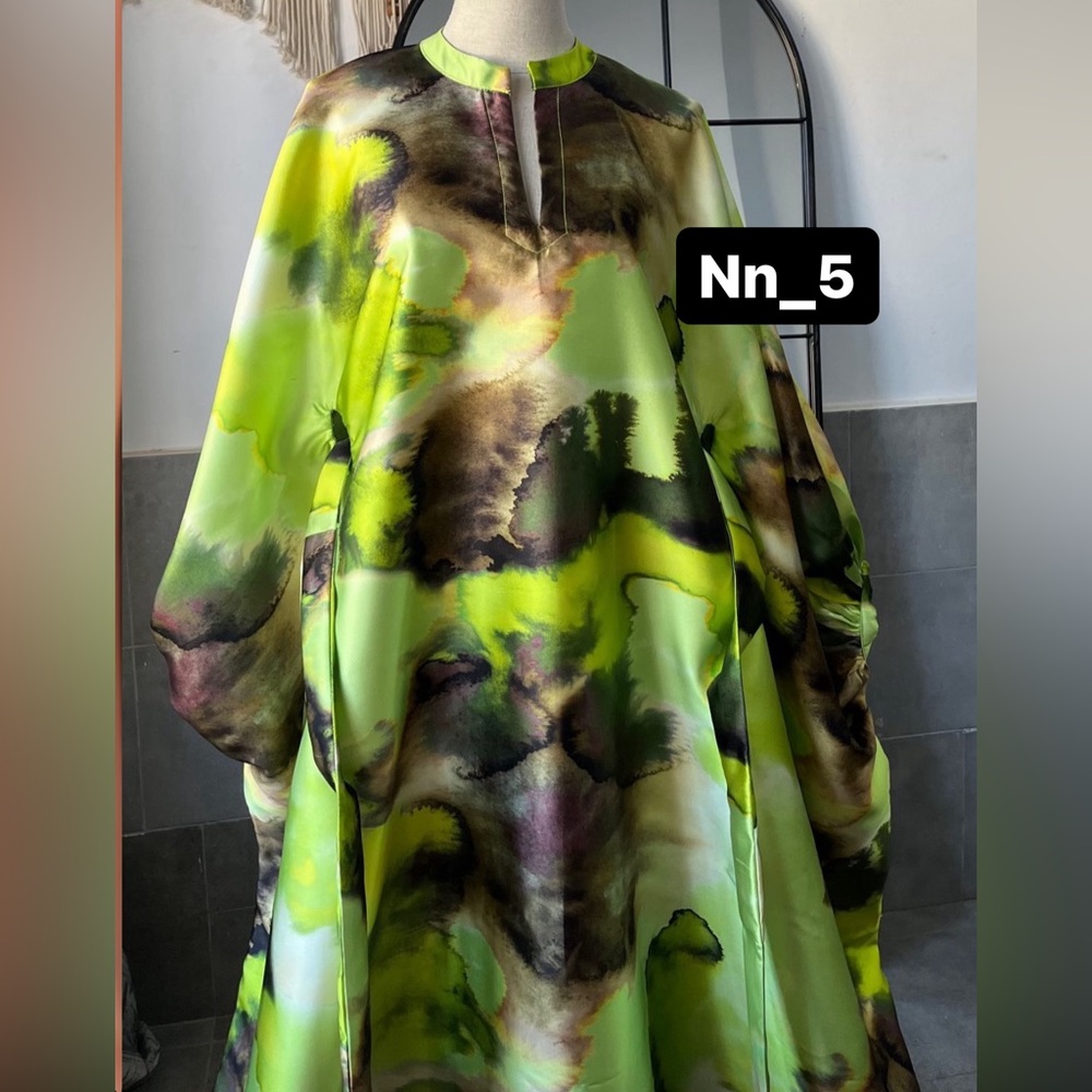 NEW belted kaftan dress One size fits most in purple - Picture 10 of 13